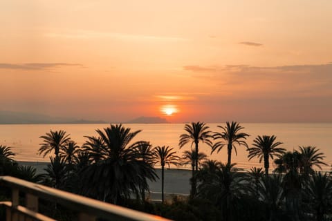 Natural landscape, Beach, Sea view, Sunrise, Sunset