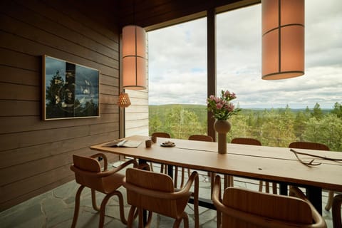 Natural landscape, View (from property/room), Dining area
