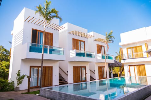 Property building, Day, View (from property/room), Balcony/Terrace, Pool view, Swimming pool
