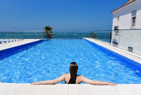 Pool view, Sea view, Swimming pool