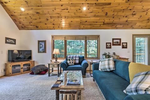 Elcho Escape with Private Dock on Post Lake! House in Wisconsin