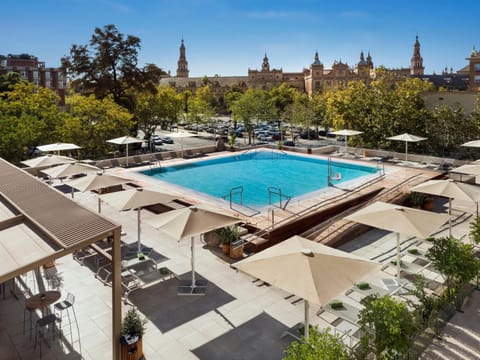 Pool view, Swimming pool