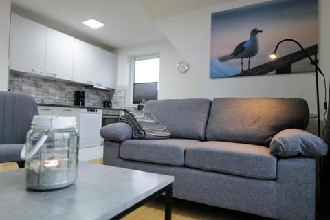 Kitchen or kitchenette, Living room, stove, kitchen