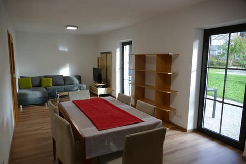 Living room, Seating area, Dining area