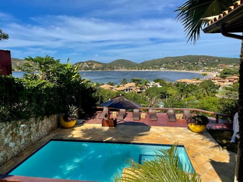 Patio, Day, Natural landscape, Balcony/Terrace, Sea view, Swimming pool, Swimming pool, sunbed