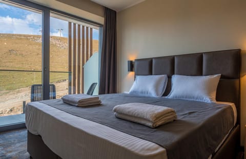 Bed, Natural landscape, Bedroom
