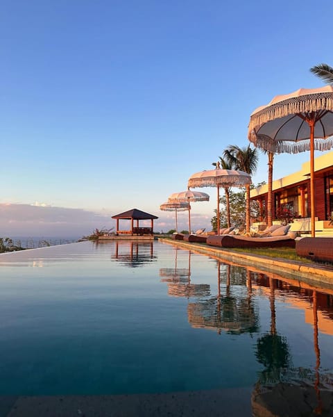 Natural landscape, Pool view, Swimming pool