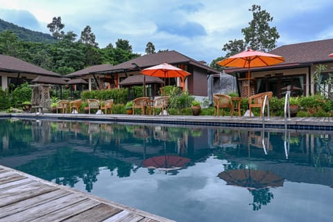Natural landscape, Pool view, Swimming pool, Swimming pool