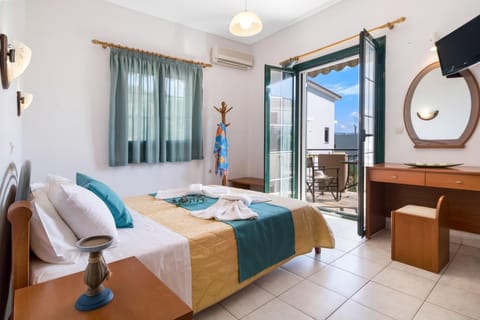 Property building, Living room, Bedroom