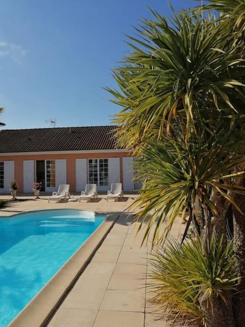 Property building, Pool view