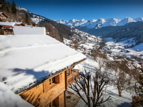 Property building, Day, Natural landscape, Winter, Mountain view