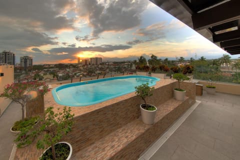 Property building, Swimming pool
