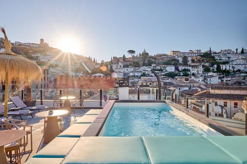 View (from property/room), City view, Swimming pool