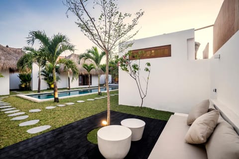 Patio, Living room, Garden view, Swimming pool