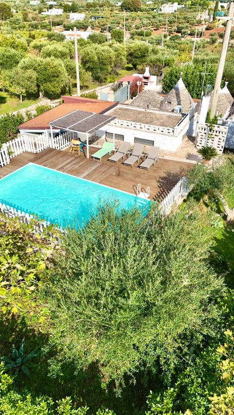 Property building, Bird's eye view, Swimming pool