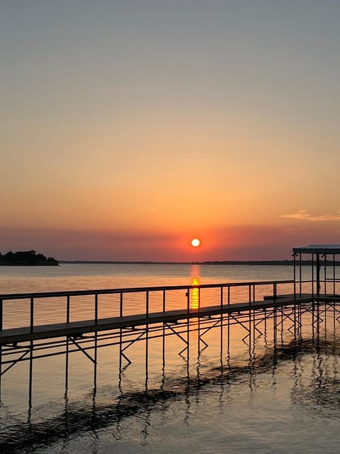 Lake view, Sunset