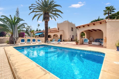 Property building, Living room, Swimming pool
