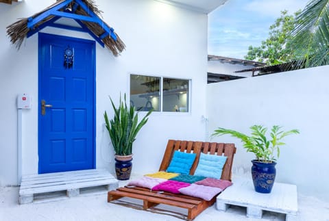 Property building, sunbed