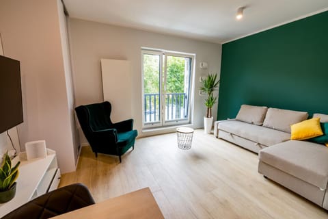 Uroczy apartament typu Studio w ścisłym centrum Szczecina Apartment in Szczecin