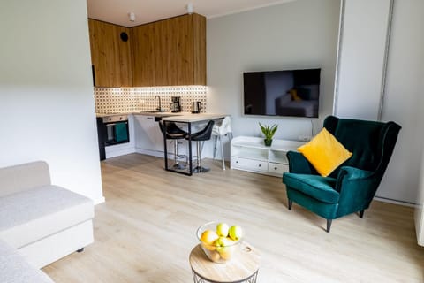 Uroczy apartament typu Studio w ścisłym centrum Szczecina Apartment in Szczecin