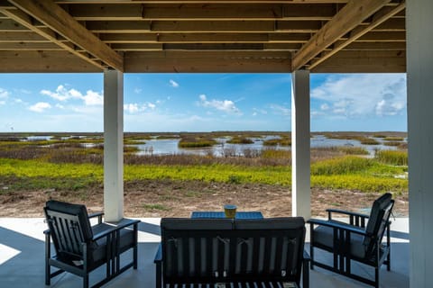 Patio, Natural landscape, View (from property/room), Seating area, furniture