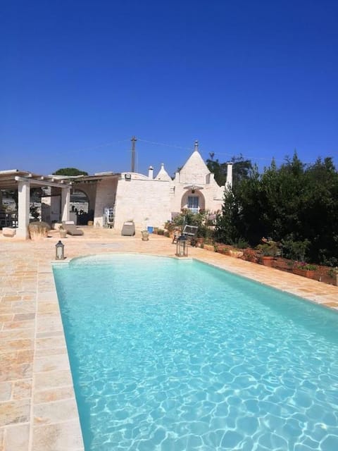 Property building, Pool view, Swimming pool, sunbed