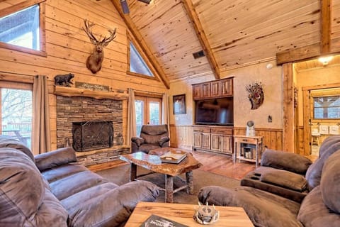 Ruby River Lodge House in East Ellijay