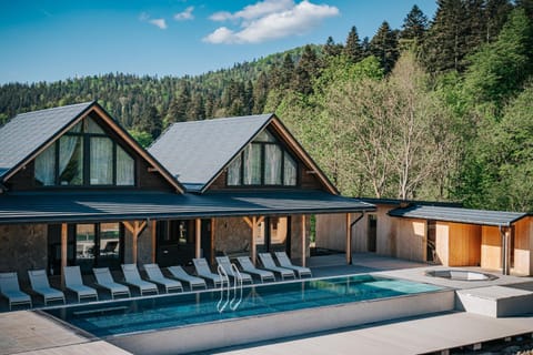 Property building, Spring, Day, Natural landscape, Other, Other, Other, Seating area, Mountain view, Pool view, Swimming pool, sunbed, towels, towels