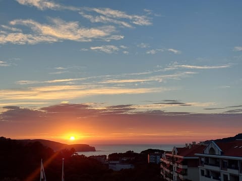 Sea view, Sunset