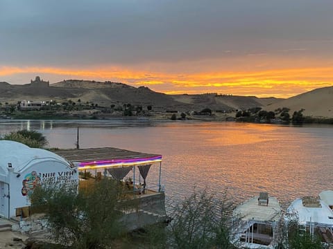 Nearby landmark, Day, Natural landscape, Lake view, Mountain view, River view, Sunset