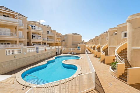 Property building, Living room, Swimming pool