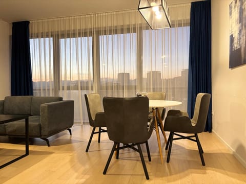 Living room, Seating area, Dining area