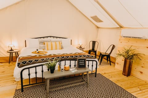 Timberline Glamping at Unicoi State Park Luxury tent in White County