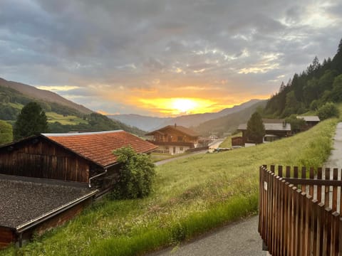 Natural landscape, Mountain view, Sunset