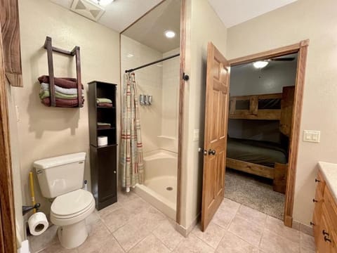 Shower, Toilet, Bathroom, towels