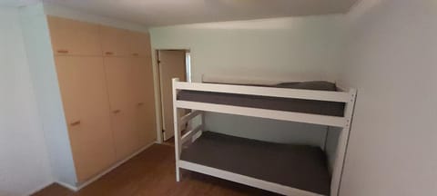 Bedroom, bunk bed, wardrobe