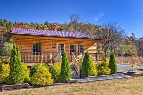 8 Mi to Great Smoky Mtn National Park Cozy Cabin Cabin in Swain County
