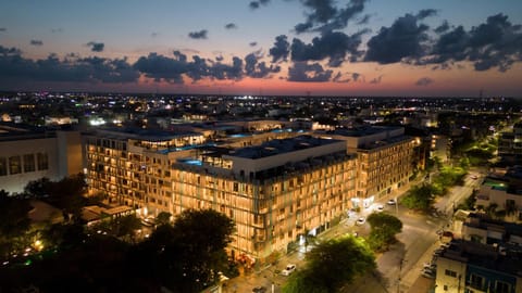 Property building, Bird's eye view, City view