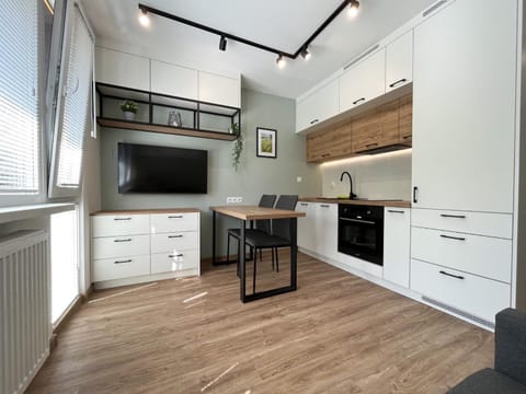Kitchen or kitchenette, Dining area, dishwasher, stove