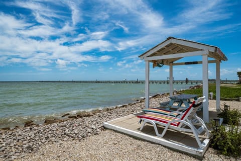 Patio, Natural landscape, Seating area, Sea view