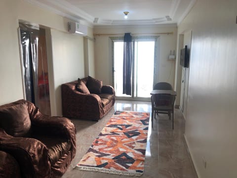 Living room, air conditioner