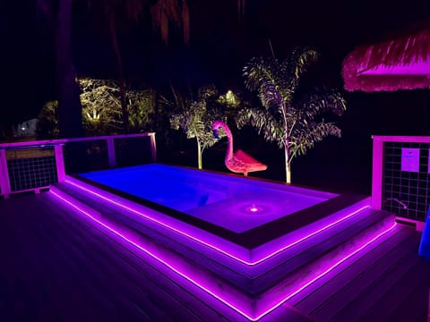 Property building, Patio, Swimming pool