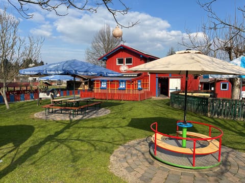 Property building, Spring, Day, Children play ground, Garden, Garden view