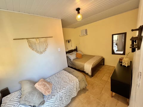 Bed, Bedroom, air conditioner