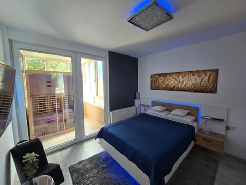 Apartment SAND - Entry with PIN 0 - 24h, Luxury massage chair,Infrared sauna,FREE CANCELLATION 24 hours before Check In, Premium pillows and mattress Apartment in Slavonski Brod