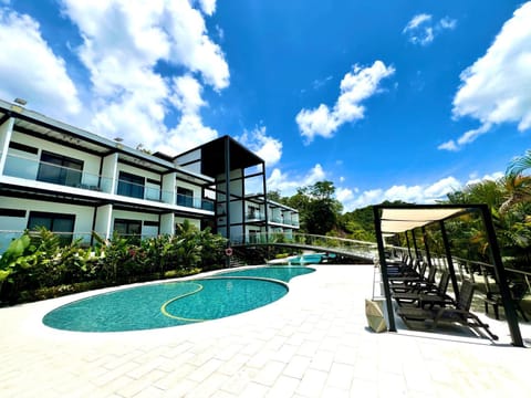 Property building, Pool view, Swimming pool