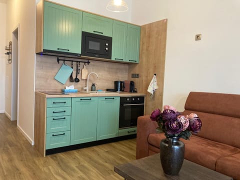Kitchen or kitchenette, kitchen
