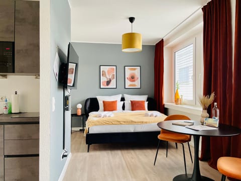 Living room, Bedroom