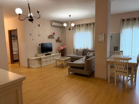 Communal lounge/ TV room, TV and multimedia, Living room, Seating area, Dining area, Evening entertainment, air conditioner