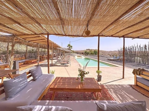 Natural landscape, Pool view, Swimming pool, sunbed